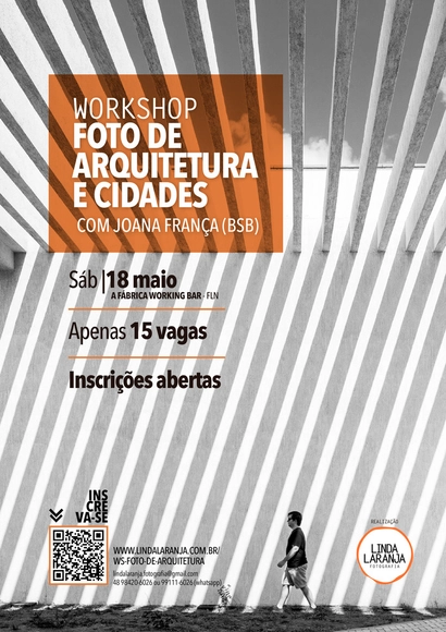 Workshop Foto de Arquitetura e Cidades, com Joana França, em Florianópolis - Imagem de Destaque
