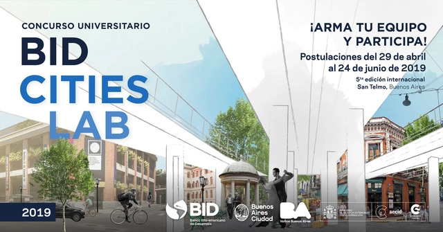 V edición del concurso internacional universitario BID CitiesLab 2019: San Telmo, Buenos Aires - Imagen Principal