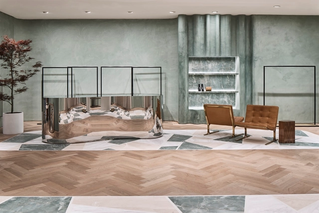 Camilla & Marc Flagship Store   / Akin Atelier - Interior Photography, Retail , Facade, Chair