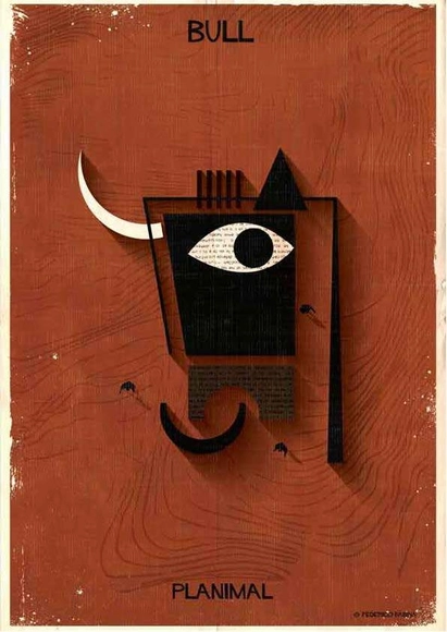 Federico Babina reinventa plantas arquitetônicas como se fossem animais - Imagem de Destaque