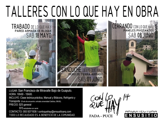 Talleres De Lo Que Hay en Obra - Imagen Principal