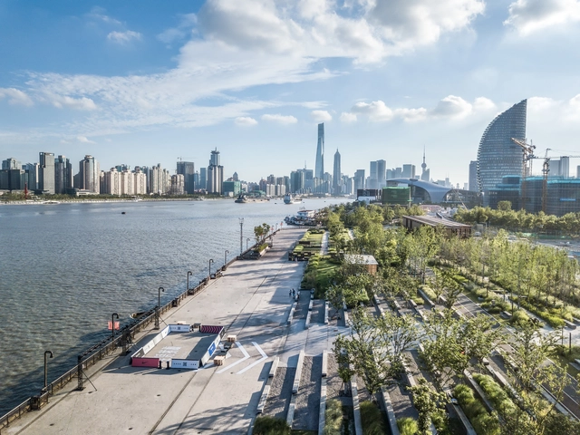 杨浦滨江公共空间二期设计 / 大观景观设计 + 原作设计工作室 - 景观建筑