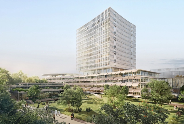 Herzog & de Meuron revela diseño para el Hospital Universitario de Basilea - Imagen Principal