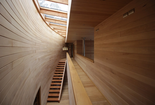Casa CT / nicolasCRUZarquitectos - Casas, Escaleras, Fachada, Barandas