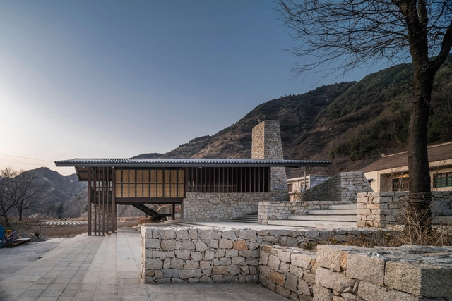蓝田县九间房镇油坊坪村景观设计 / 中国建筑西北设计研究院·建筑装饰与环境艺术工程设计研究院 - 景观设计