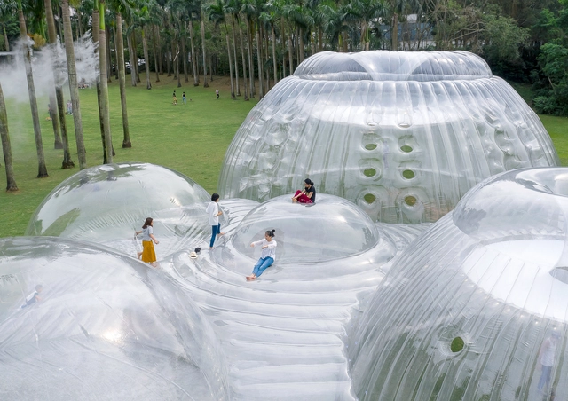 Air Mountain Pavilion / Aether Architects  - Interior Photography, Pavilion, Bedroom