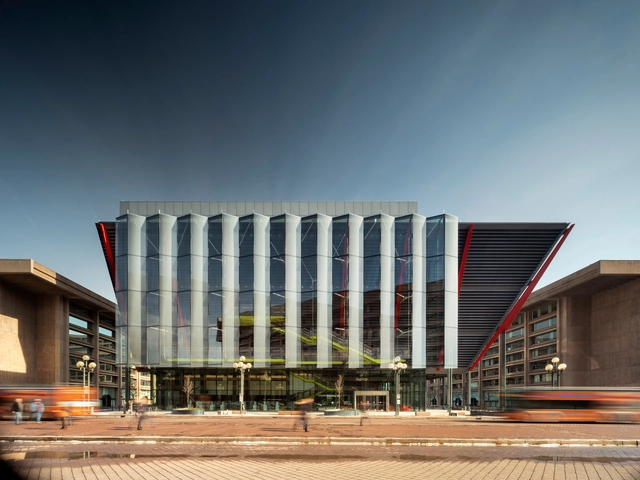 International Spy Museum / Rogers Stirk Harbour + Partners - Exterior Photography, Museum, Facade