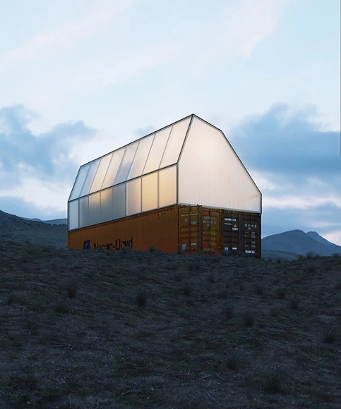 TRS Studio Converts Shipping Container into Single Family Module  - Featured Image