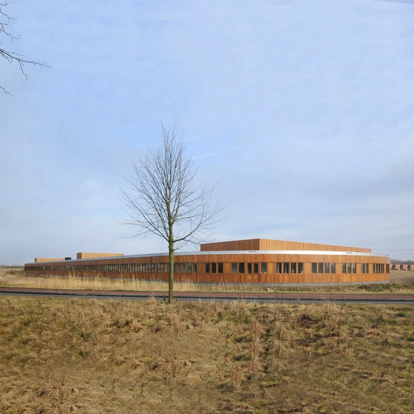 Rietwierde 社区学校 / Moke Architecten - 中小学校