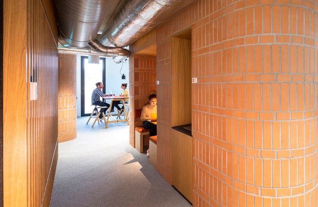 Losinger Marazzi’s Offices / Studio Banana - Interior Photography, Offices Interiors, Door, Chair