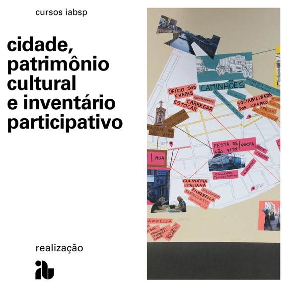Curso "Cidade, Patrimônio Cultural e Inventário Participativo" - Imagem de Destaque