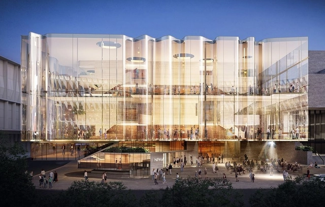 Snøhetta and Blight Rayner Design New Theater to Create Australia's Largest Performing Arts Center - Featured Image