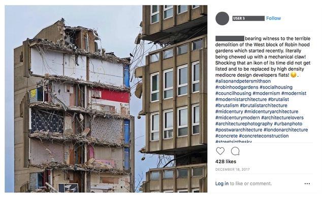 Las redes sociales en la construcción colectiva de la memoria urbana: el caso de #RobinHoodGardens   - Imagen Principal