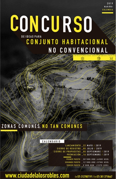 Concurso de ideas para conjunto habitacional no convencional en Nariño - Imagen Principal
