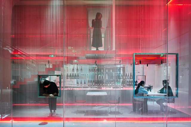 Doko Bar Shenzhen / Waterfrom Design - Restaurants & Bars, Door, Facade, Chair