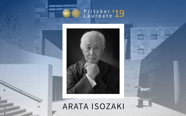 Arata Isozaki recebe o Prêmio Pritzker 2019 em cerimônia no Castelo de Versailles  - Imagem de Destaque