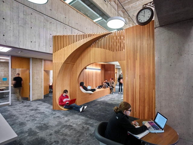 Renovación de la biblioteca Sorrells de la Universidad Carnegie Mellon / GBBN - Interiores Educativos