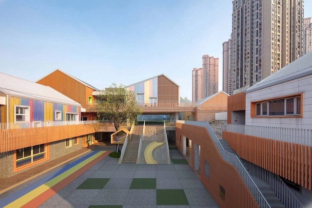 重庆约克北郡幼儿园 / 元象建筑 - 幼儿园