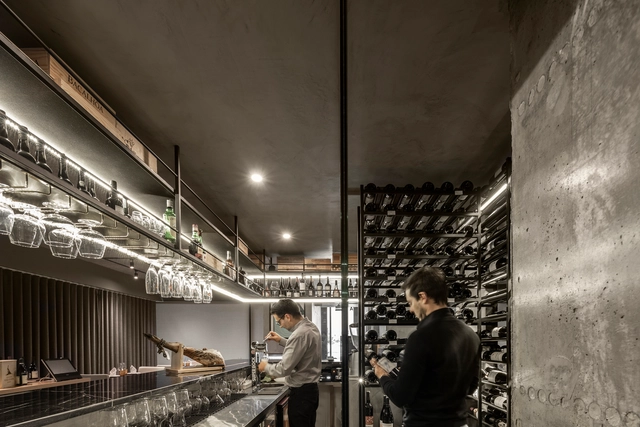 Restaurante FAMA / Paulo Martins - Restaurante, Viga, Iluminação