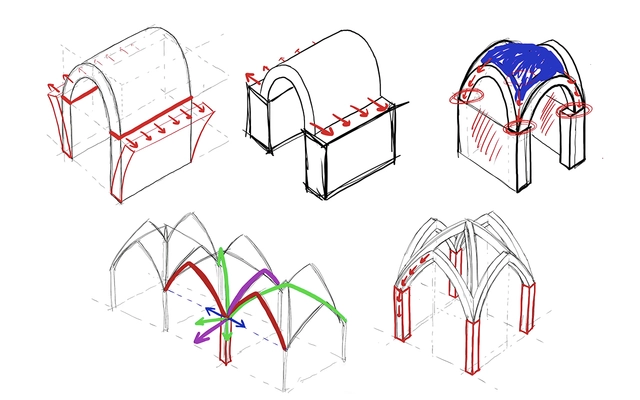 Arquitecta y youtuber 'Ter' explica la estructura de la Catedral de Notre-Dame a través de diagramas - Imagen Principal
