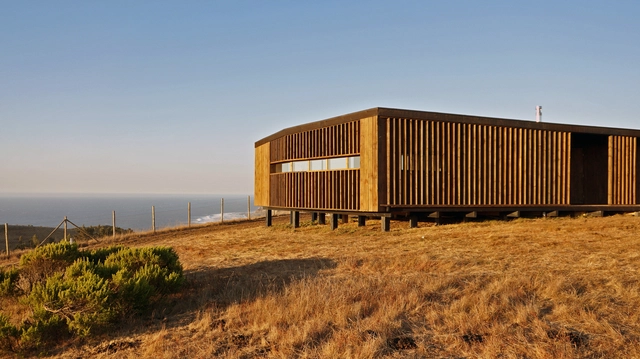 CASA 222 / Worc Arquitectos - Casas, Cierros, Fachada, Costa