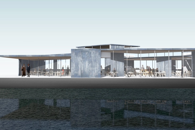 zU-Studio Creates Floating Harbor Pavilion for Amsterdam - Featured Image