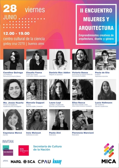II Encuentro Mujeres y Arquitectura, Emprendimientos creativos de arquitectura, diseño y género. Buenos Aires - Imagen Principal
