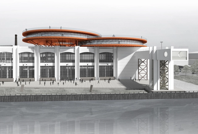 DNKag Creates Rooftop Corten Discs to Revitalize Seaside Warehouse in Russia - Featured Image