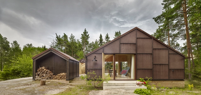 Casa de madera contrachapada Kaggeboda / AndrénFogelström Kaggeboda - Casas