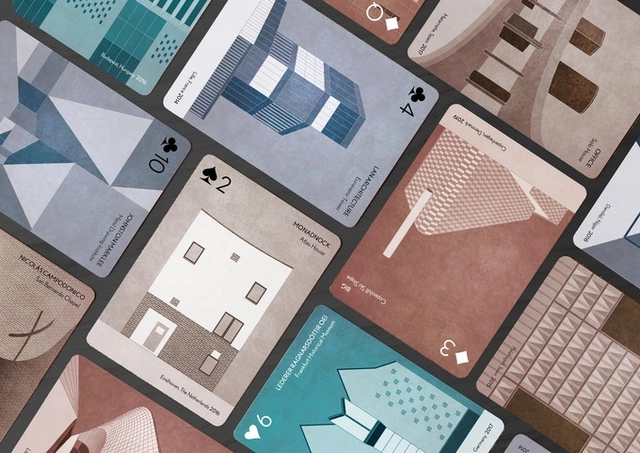 SCALA Architecture Playing Cards Highlight a Collection of Contemporary Architecture - Featured Image