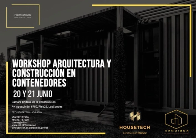 Workshop Arquitectura y Construcción en Contenedores - Imagen Principal
