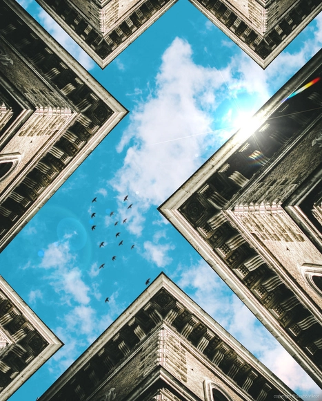 Fotógrafo manipula a arquitetura para criar mundos imaginários - Imagem de Destaque