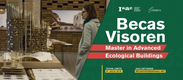 IAAC Barcelona: Beca Visoren para el Máster in Advanced Ecological Buildings - Imagen Principal