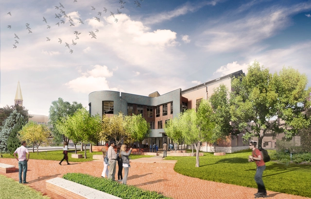 LAKE|FLATO and SA+R Break Ground on University of Denver's New Campus Hub - Featured Image