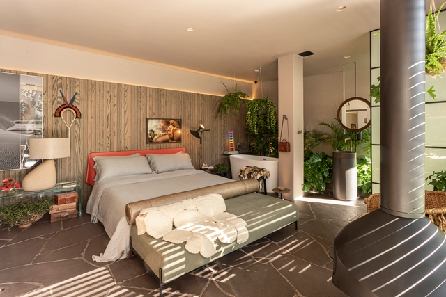 Cabana Urbana / Studio Marcio Michaluá - Casas, Dormitório, Cama