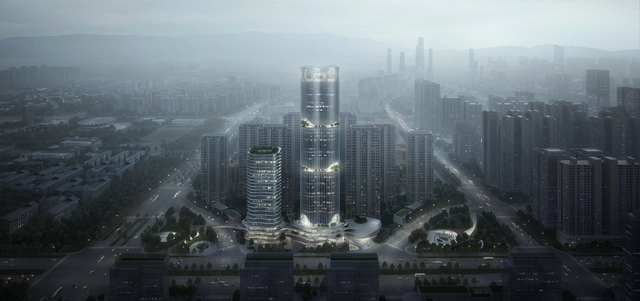 EID Architecture 公布华侨城第二总部大厦竞赛方案 - 主图