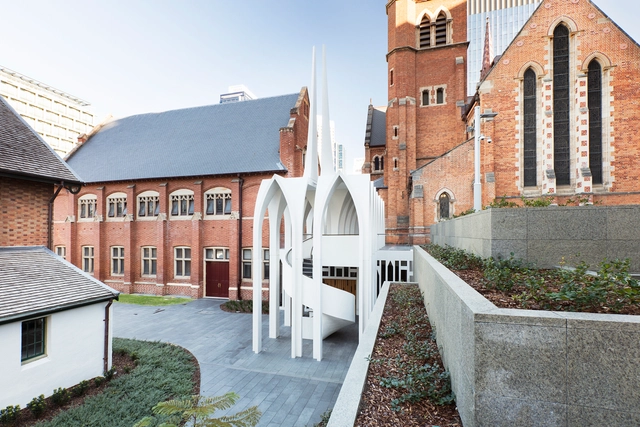 Cadogan Song School / Palassis Architects - Exterior Photography, Extension, Facade, Arch