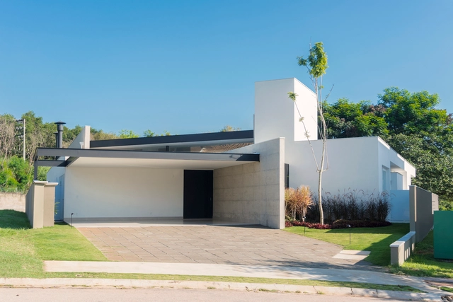 Casa Jabuticabeiras / Ricardo Ropelle Felippi Arquiteto - Casas, Fachada, Porta