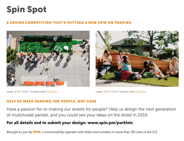 Open Call: design the next generation of multimodal parklet - Featured Image