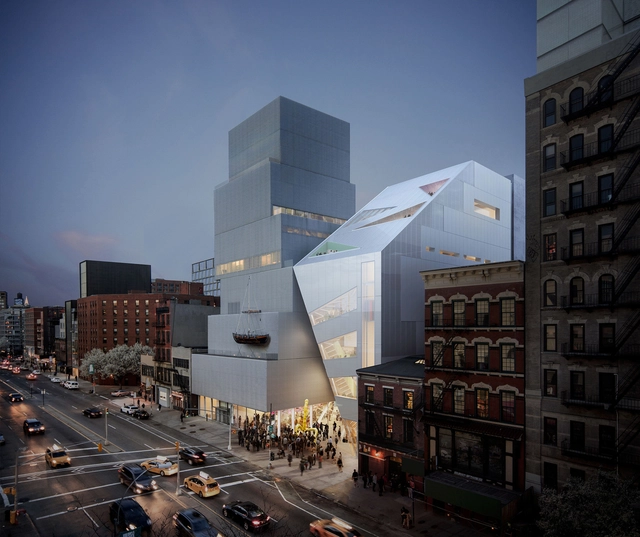 OMA presenta diseño de la ampliación del New Museum en Nueva York - Imagen Principal
