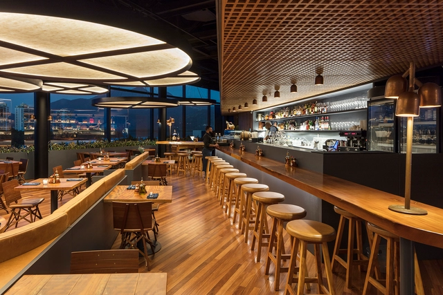 Adega Santiago Restaurant / Bernardes Arquitetura - Interior Photography, Restaurant, Kitchen, Table, Chair