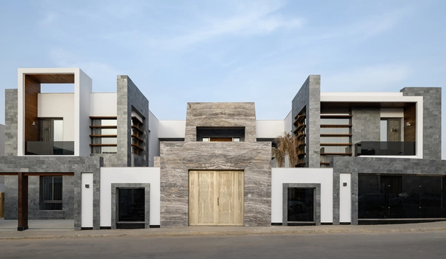 Palácio Kattameya Dunes / Phenomena Studio - Hisham Alaa Designs - Casas, Fachada, Porta