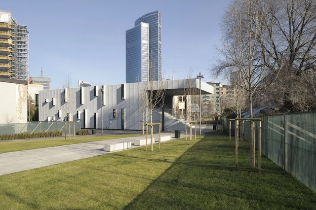 Art Incubator / Boeri Studio - Exterior Photography, Cultural Center, Fence, Facade
