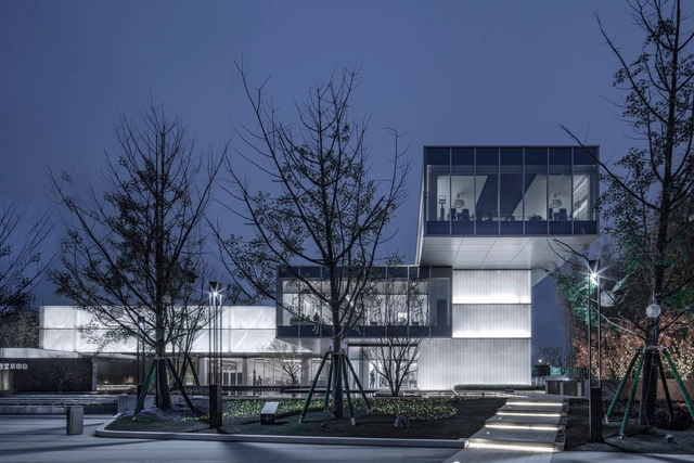 仁恒南通公园世纪艺术生活馆 / 上海天华建筑设计 - 展厅