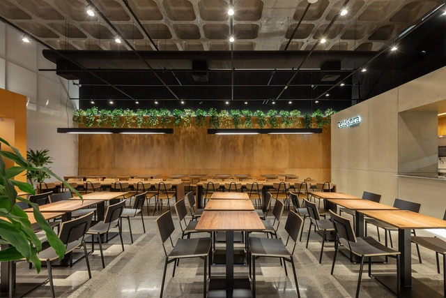 Petiskeira express / Butiá Arquitetura - Restaurante, Mesa, Cadeira, Iluminação