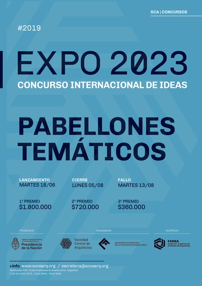 Concurso Internacional de Ideas Expo 2023: "Pabellones Temáticos, espacio para la creatividad y el conocimiento” - Imagen Principal