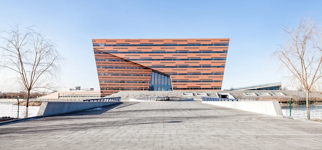 河北工业大学北辰校区图书馆 / 同济大学建筑设计研究院 - 图书馆, 表皮
