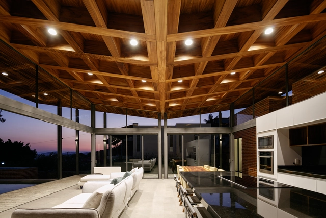 Casa Linda Vista / 3Arquitectura - Casas, Fijación Vigas, Fachada, Sillas, Mesas, Bancas