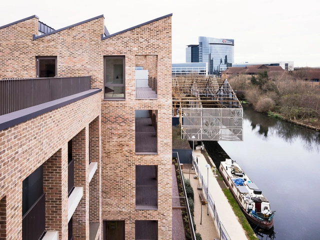 Brentford Lock West Housing / Mae Architects - Exterior Photography, Adaptive Reuse, Facade