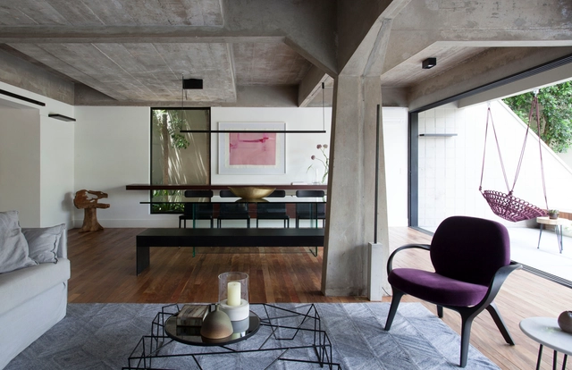 Casa Morumbi I / CGA Arquitetos - Edifício De Apartamentos, Cadeira, Iluminação, Mesa